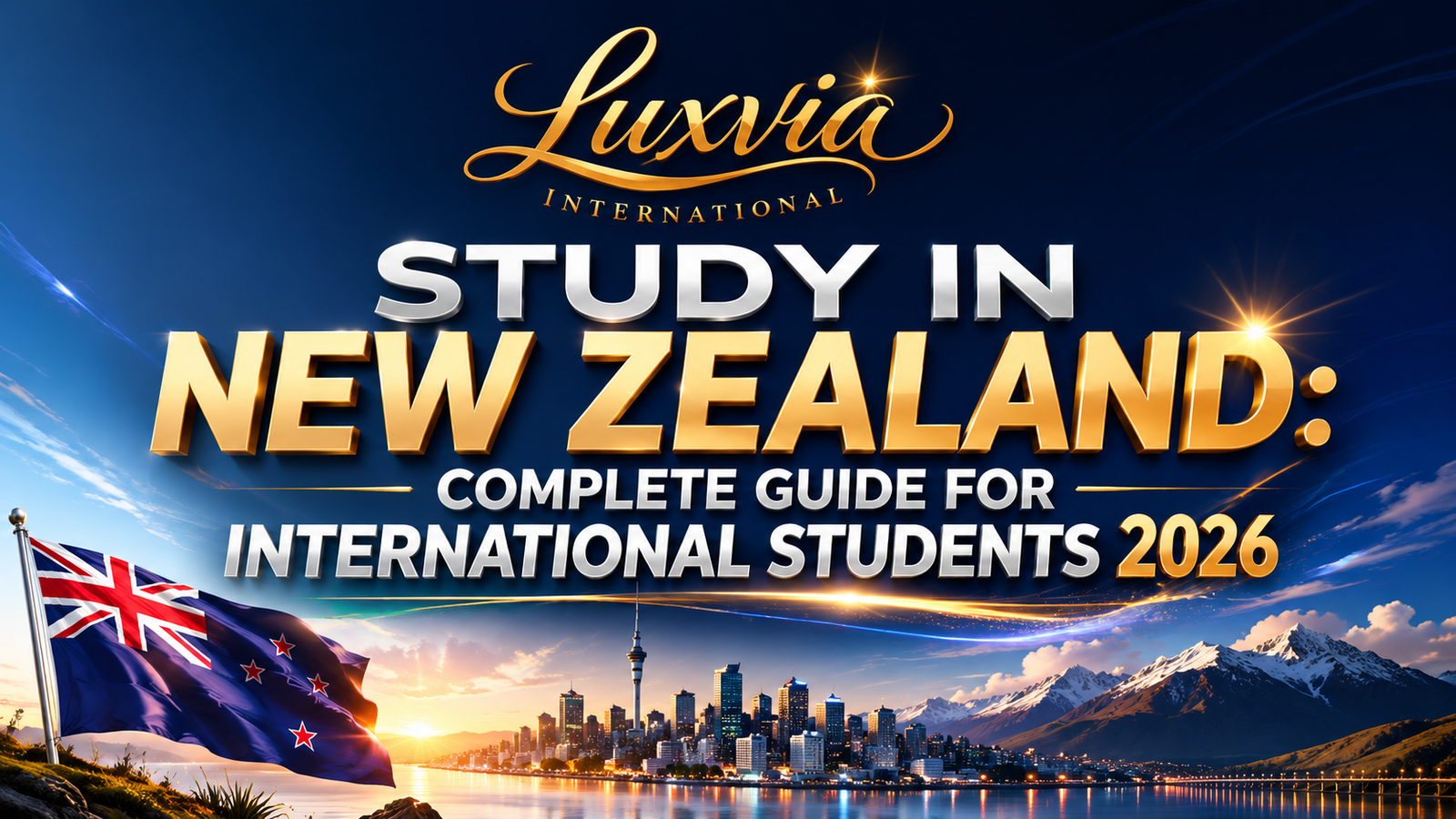 Study in New Zealand 2026: Complete Admission, Student Visa, Fees & Scholarships Guide