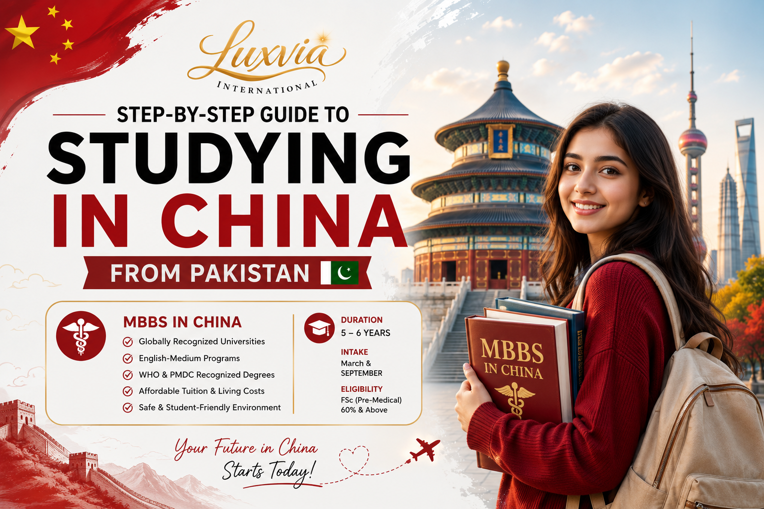 Study in China for Pakistani Students 2026–2027:Best Universities, MBBS, Scholarships & Visa Guide