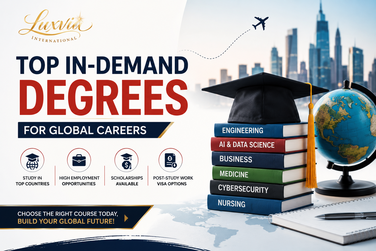 Best Courses to Study Abroad in 2026-2027: Degrees with the Highest Global Demand